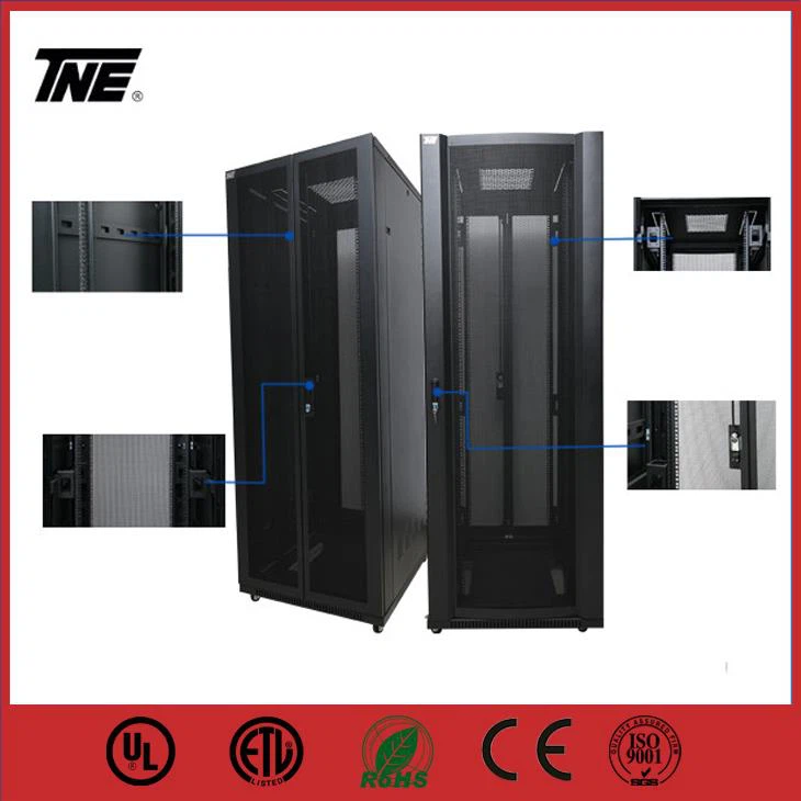 Heavy Duty Server Rack Rack Mount Cabinet Vented Door IT Network Cabinet Server Data Cabinet